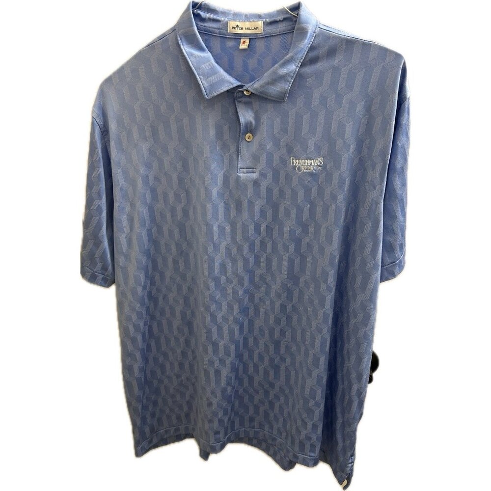 Peter Millar Frenchmans Creek Performance Golf Polo Shirt Men’s Sz Xl ⛳️